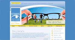 Desktop Screenshot of isthmuseye.com